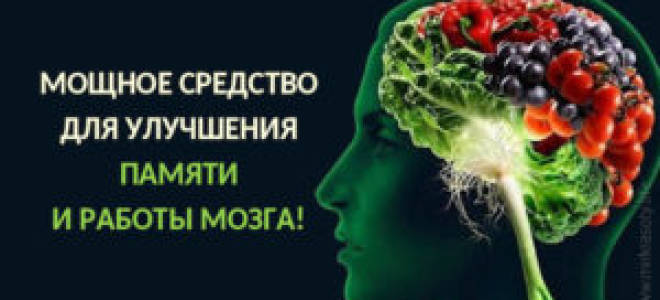 Для памяти и работы мозга взрослым лекарство