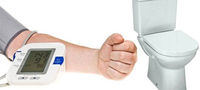 Высокое давление головокружение и понос